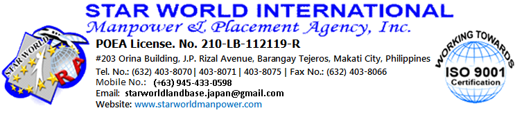 Star World International Manpower Agency